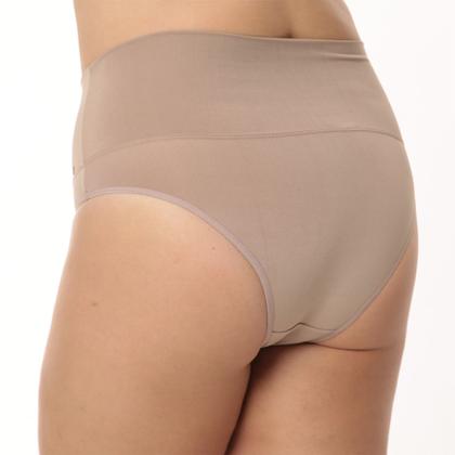 Imagem de Kit 3 Calcinha Cinta Plus Cós Alto Alta Compressão Sortido
