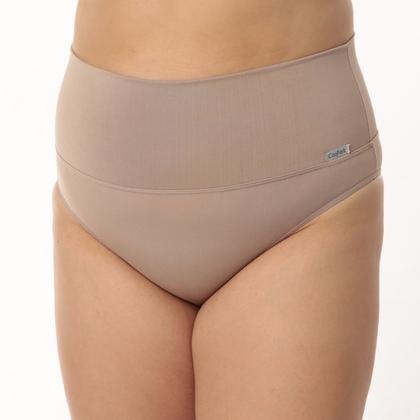 Imagem de Kit 3 Calcinha Cinta Plus Cós Alto Alta Compressão Sortido