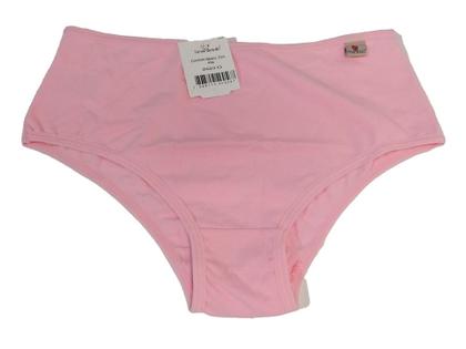 Imagem de Kit 3 Calcinha Conforto Cintura Alta comum Lisa Linda Brasil