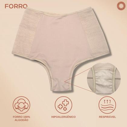 Imagem de Kit 3 Calcinha Modeladora Cinta Elástico Anti Culote Rupee