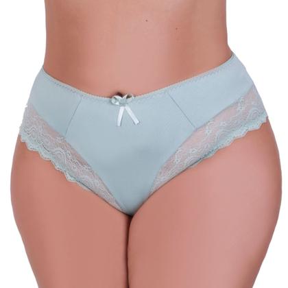Imagem de Kit 3 Calcinha Plus Size com detalhe de Renda Tanga Grande - c1 KIT 3 CALCINHA VALÉRIA