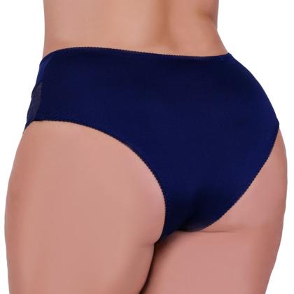 Imagem de Kit 3 Calcinha Plus Size com detalhe de Renda Tanga Grande - c1 KIT 3 CALCINHA VALÉRIA