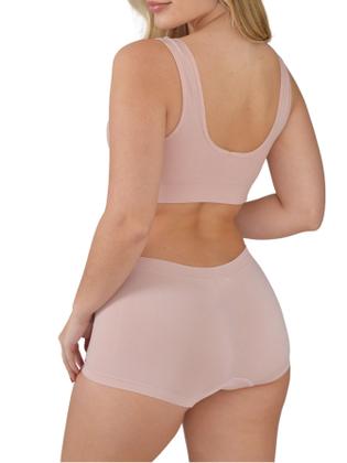 Imagem de Kit 3 Calcinhas Boxer Shorts Shortinho Cuecas Feminina Confortável Sem Costura Dia a Dia Adulto Juvenil