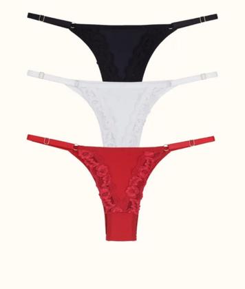 Imagem de kit 3 Calcinhas Bruvi String