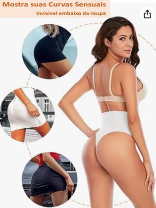 Imagem de Kit 3 Calcinhas Cinta Abdominal  - Calcinha Feminina Pós Parto Fio