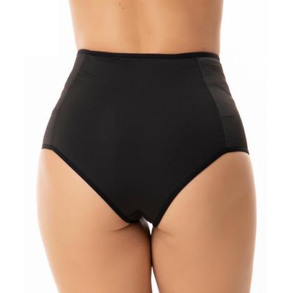 Imagem de Kit 3 Calcinhas Cinta Modeladora Confortável Elástico Lateral Ajuste Aperta Barriga Pós-Parto