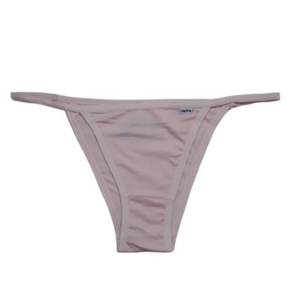 Imagem de Kit 3 Calcinhas DelRio String em Microfibra + 1 Calcinha Fio Dental sem Costura 
