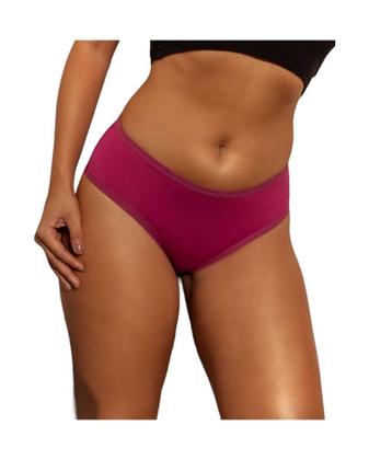 Imagem de Kit 3 calcinhas x3 pro fio duplo poliamida cós alto conforto