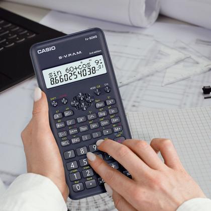 Imagem de KIT 3 Calculadora Científica Casio FX-82MS 2nd Edition 240 Funções S-VPAM Visor 2 Linhas FX82MS2S4DH - 3 Unidades