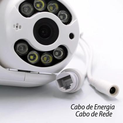 Imagem de Kit 3 Camera Ip Icsee Wifi + 3 Cartão De Memória Sd 64gb