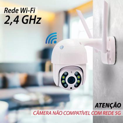 Imagem de Kit 3 Camera Ip Icsee Wifi + 3 Cartão De Memória Sd 64gb