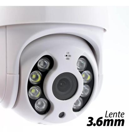 Imagem de Kit 3 Camera Ip Icsee Wifi + 3 Cartão De Memória Sd 64gb