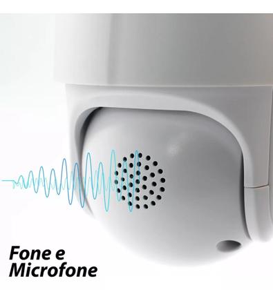 Imagem de Kit 3 Camera Ip Icsee Wifi + 3 Cartão De Memória Sd 64gb