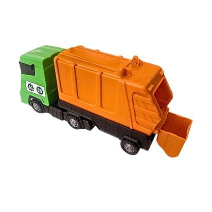 Imagem de Kit 3 Caminhão Brinquedo Coletor De Lixo Caçamba E Boiadeiro Com Animais Articulado Infantil Super Frotinha Divplast