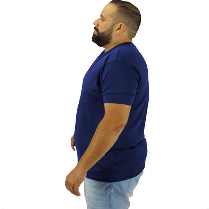Imagem de Kit 3 Camisa Plus Size Camiseta Masculina Dry Fit Academia