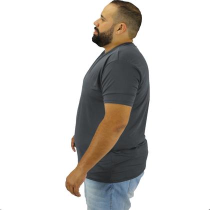 Imagem de Kit 3 Camisa Plus Size Camiseta Masculina Dry Fit Academia