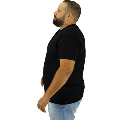 Imagem de Kit 3 Camisa Plus Size Camiseta Masculina Dry Fit Academia