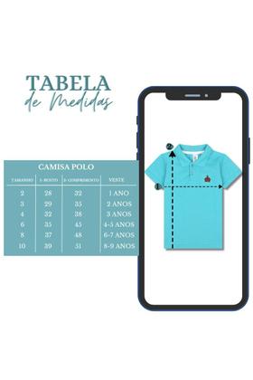 Imagem de Kit 3 Camisas Polo Menino Sortidas Infantil Estilo Casual de algodão kit de camisas polo