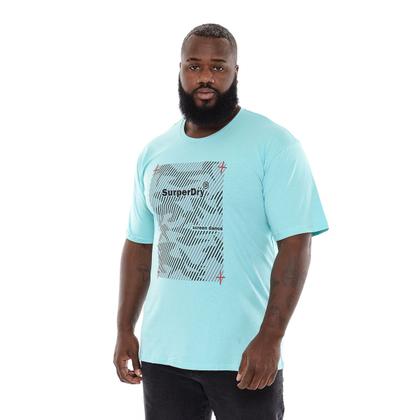 Imagem de Kit 3 Camiseta Estampada Plus Size Masculina G1,G2,e G3 Cores Verão 2025