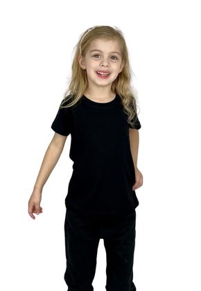 Imagem de Kit 3 Camiseta Infantil 1 a 4 Viscolycra Premium Menina E Menino Manga Curta Blusa Básica