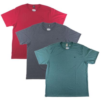 Imagem de Kit 3 camisetas adulto sba meia manga 30126 g1/g3