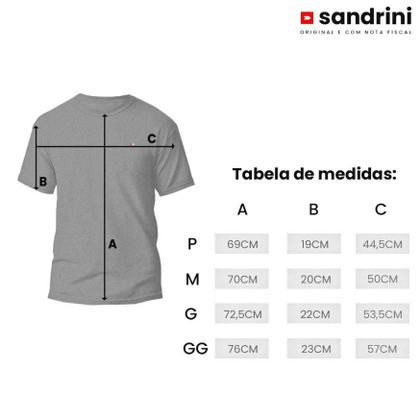 Imagem de Kit 3 Camisetas Algodão Masculinas Sandrini Day
