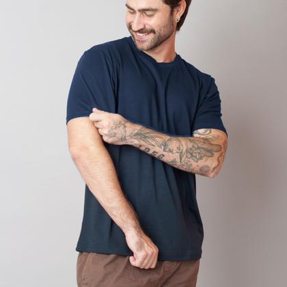 Imagem de Kit 3 Camisetas Algodão Peruano Huxter Lima