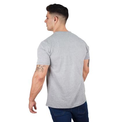 Imagem de Kit 3 Camisetas Básicas Masculina Algodão Premium Slim Fit