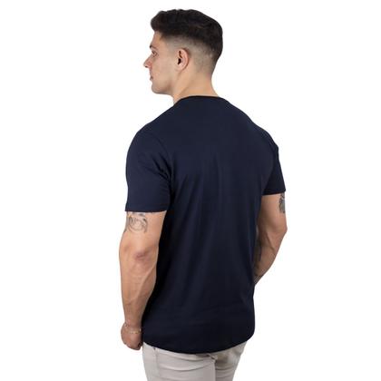 Imagem de Kit 3 Camisetas Básicas Slim Fit Masculinas Algodão Premium