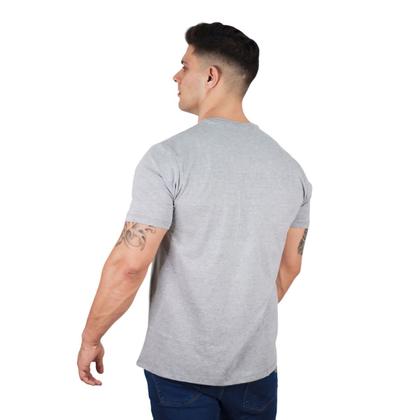 Imagem de Kit 3 Camisetas Básicas Slim Fit Masculinas Algodão Premium