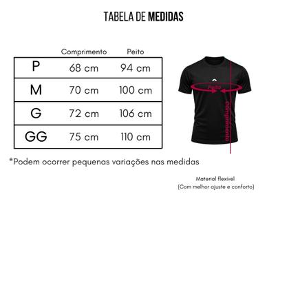 Imagem de Kit 3 Camisetas Dry Masculina Esportiva Dagg Leve Respirável para Treino e Academia