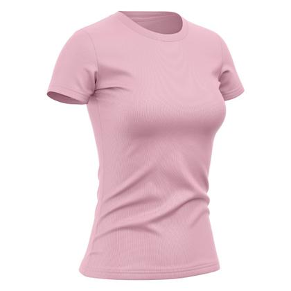 Imagem de Kit 3 Camisetas Feminina Dry Básica Lisa Proteção Solar UV Térmica Camisa Blusa