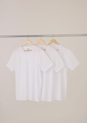 Imagem de Kit 3 Camisetas Hering Slim Básicas Masculina