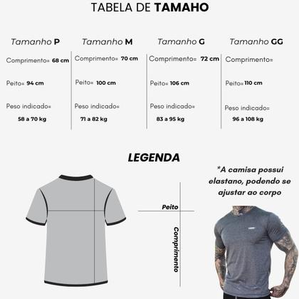 Imagem de Kit 3 Camisetas Masculina Academia Treino Dagg Esportiva Dry