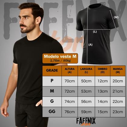 Imagem de Kit 3 Camisetas Masculinas Dry Fit Academia Anti Suor Basica Lisa Corrida