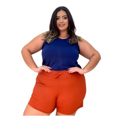 Imagem de KIT 3 Camisetas Plus Size 44 ao 60 Regata Feminina De Malha.