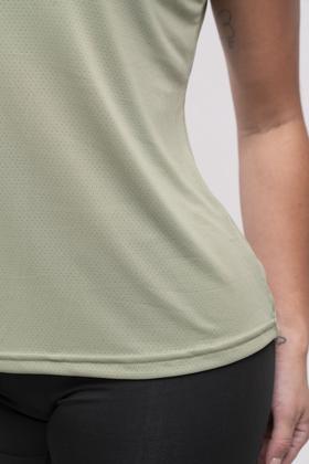 Imagem de Kit 3 Camisetas Poliamida Feminina Fitness Academia Treinar