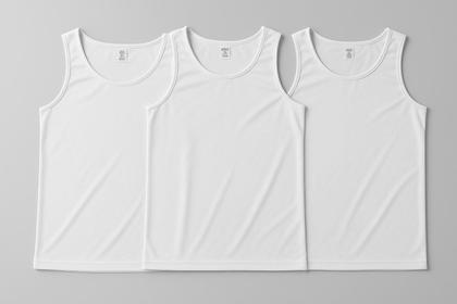 Imagem de Kit 3 Camisetas Regata Masculina Dry Fit Academia Moda Fitness sem manga