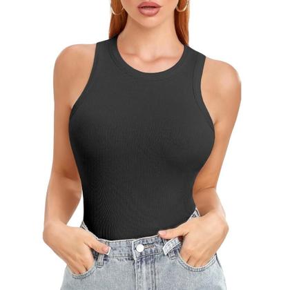 KIT 3 Camisetas REGATAS BABY LOOK ALGODÃO Tshirt Blusinha Feminina Academia Corrida Yoga 638 - Iron Imagem de KIT 3 Camisetas REGATAS BABY LOOK ALGODÃO Tshirt Blusinha Feminina Academia Corrida Yoga 638