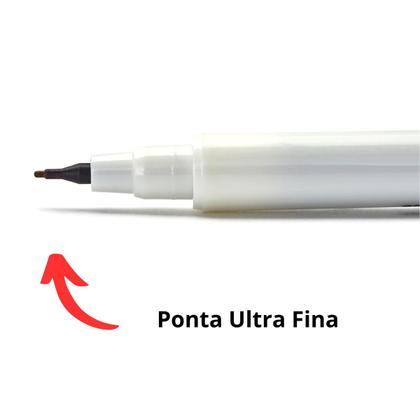 Imagem de Kit 3 Canetas Viscot 1425SR Ponta Dupla Regular Ultra Fina-Estéril