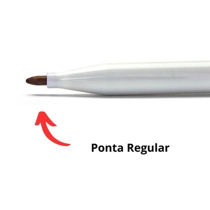 Imagem de Kit 3 Canetas Viscot 1425SR Ponta Dupla Regular Ultra Fina-Estéril