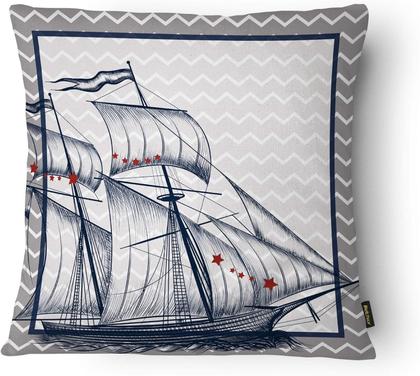 Imagem de Kit 3 Capas de Almofada Decorativa Belchior com Zíper Tecido Especial Estampadas e Lisas 43 x 43cm