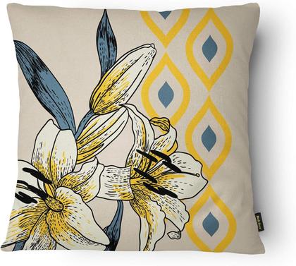 Imagem de Kit 3 Capas de Almofada Decorativa Belchior com Zíper Tecido Especial Estampadas e Lisas 43 x 43cm