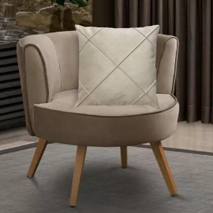 Imagem de Kit 3 Capas para Almofada Drapeada em Veludo Quadrada 60x60 Várias Cores