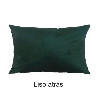 Imagem de Kit 3 Capas para Almofada Drapeada Veludo Quadradas e Retangular Com Enchimento
