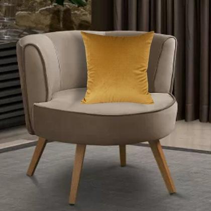 Imagem de Kit 3 Capas para Almofada em Veludo Liso Quadrada Várias Cores