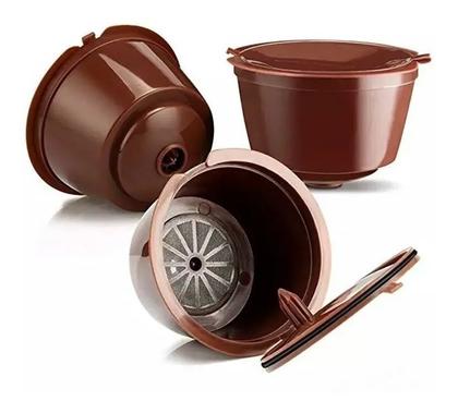 Imagem de Kit 3 Cápsulas Reutilizável Dolce Gusto Recarregável