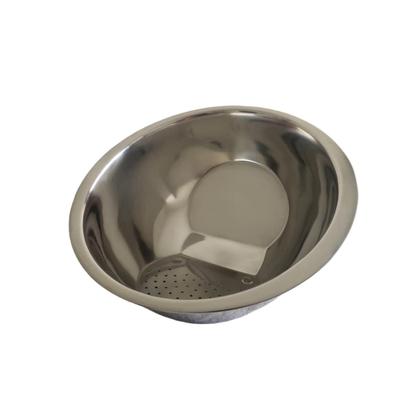 Imagem de Kit 3 Cestos Escorredor Inox Completo Macarrão Salada Arroz Legumes no Vapor