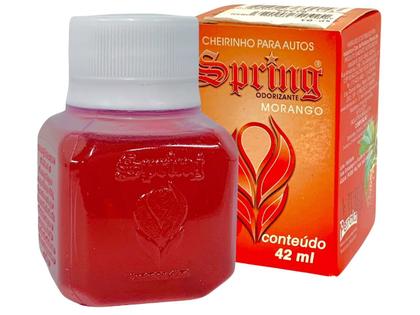 Imagem de Kit 3 Cheirinho Para Carro Autos Spring Odorizante Fragrância Morango 42ML
