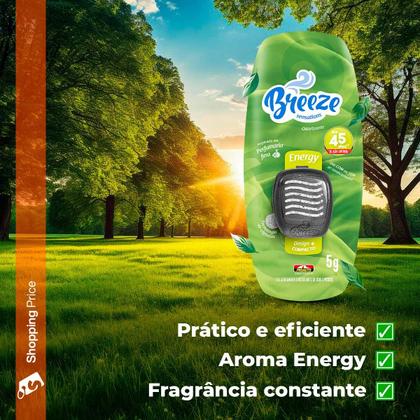 Imagem de Kit 3 Cheirinhos Aromatizante Proauto Breeze Sensations Energy 5g